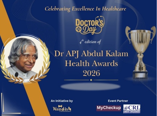 Dr. APJ Abdul Kalam Health Awards 2026 recognition