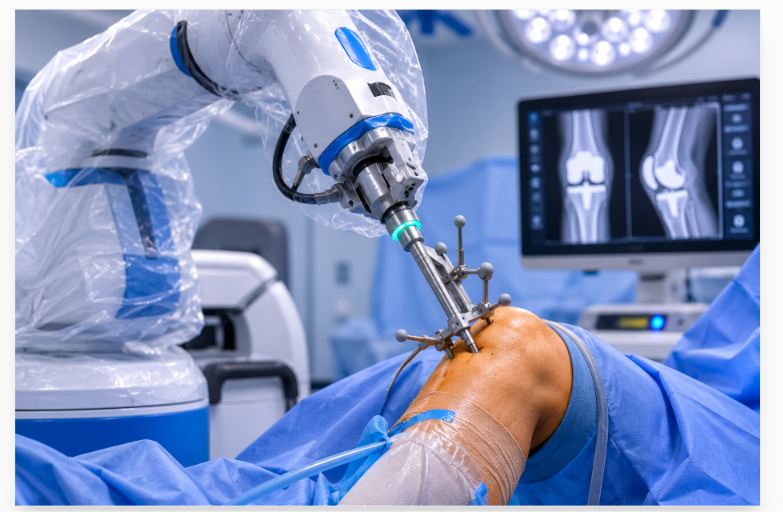 Robotic Arm Sub-Millimeter Precision Bone Resection