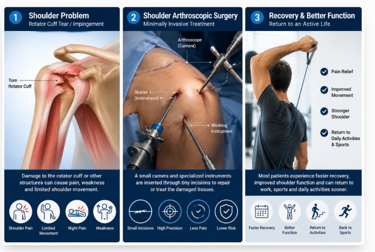 Shoulder Problem Arthroscopic Surgery & Recovery Guide