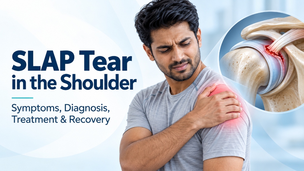 SLAP Tear in the Shoulder: Symptoms, Diagnosis, Treatment & Recovery in Bangalore - Dr. Pradyumna R