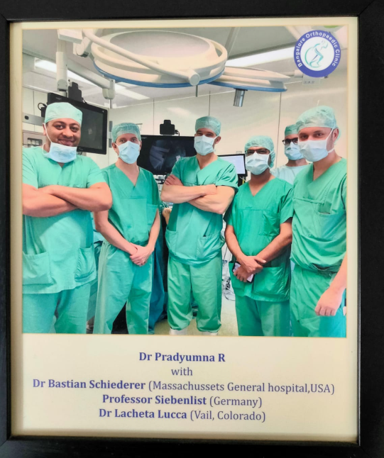 International Surgical Team Collaboration at TUM Germany - Dr. Pradyumna R